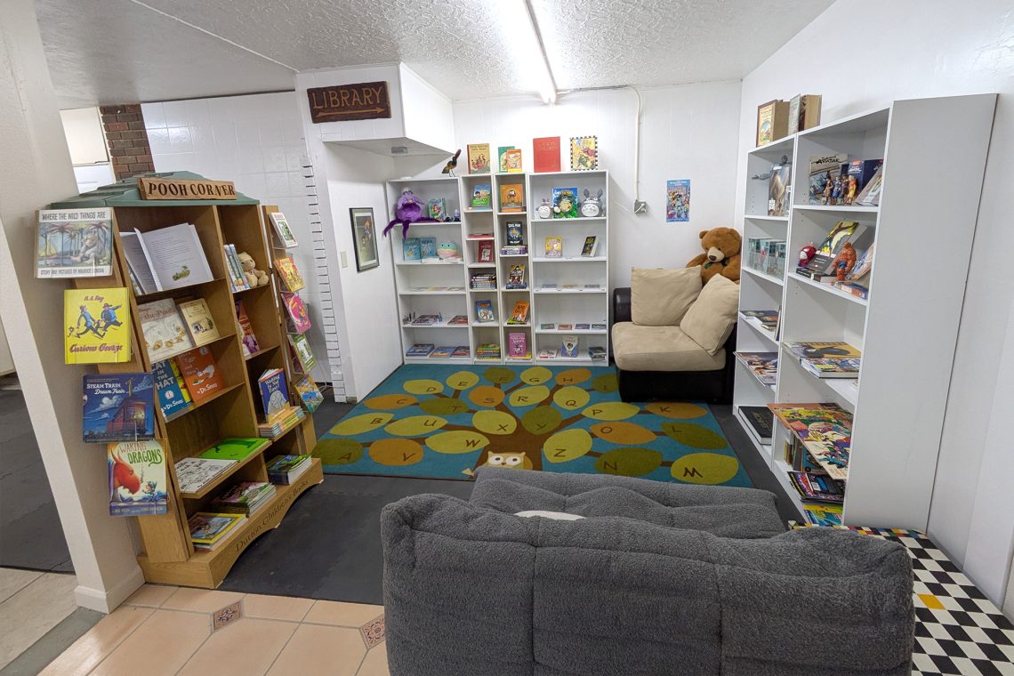 Curated Library for Kids at Chester's Clubhouse in Corvallis, OR