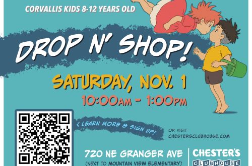 Corvallis family Drop N'Shop gives parents a chance to run errands while kids play and have fun!